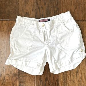 Vineyard vines women’s white shorts size 4